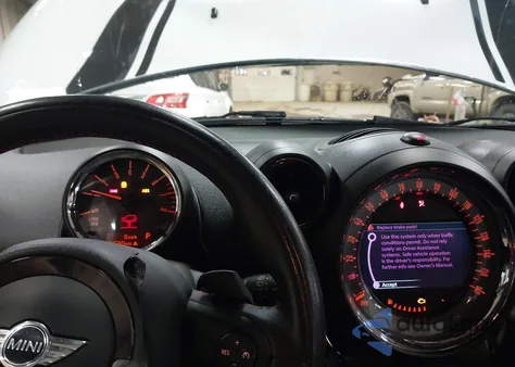 2014 Mini Countryman John Cooper Works z USA, uszkodzony, nr VIN WMWXD1C51EWL99616